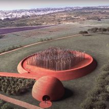 A rendering of the Newton Enslaved Burial Ground Memorial