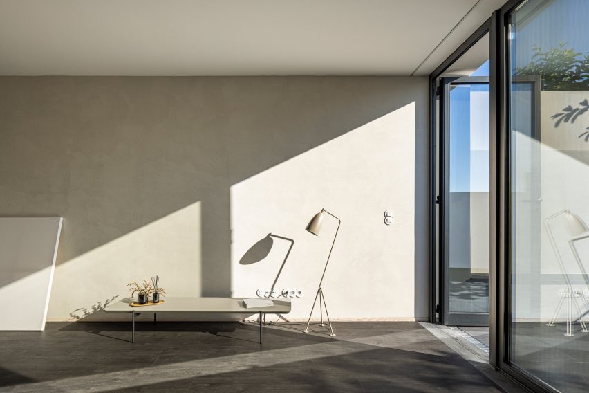 Windmill House by Box Arquitectos is a terraced house in Portugal