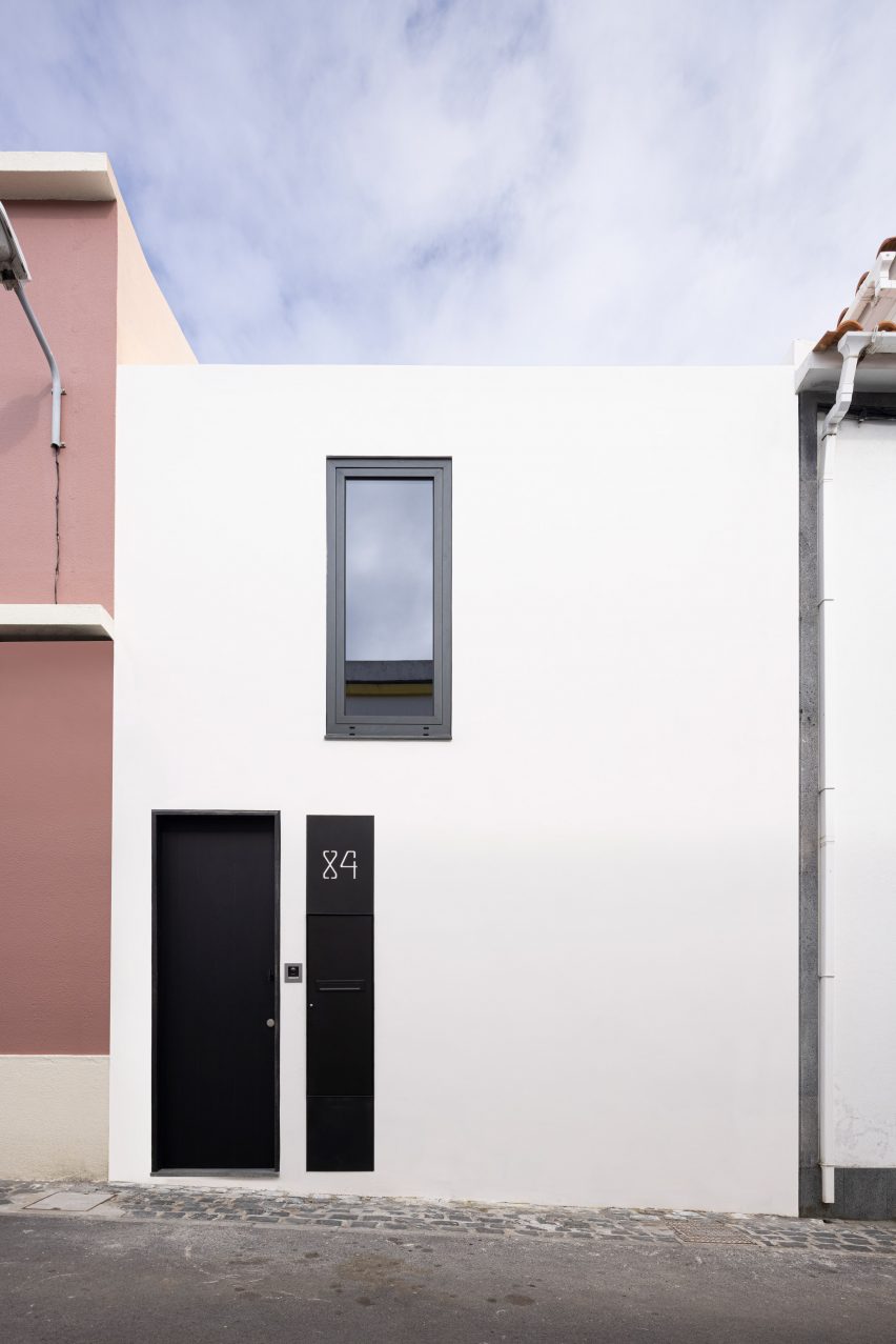 Windmill House by Box Arquitectos is a terraced house in Portugal