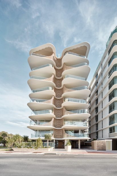 Apartment block by Koichi Takada Architects