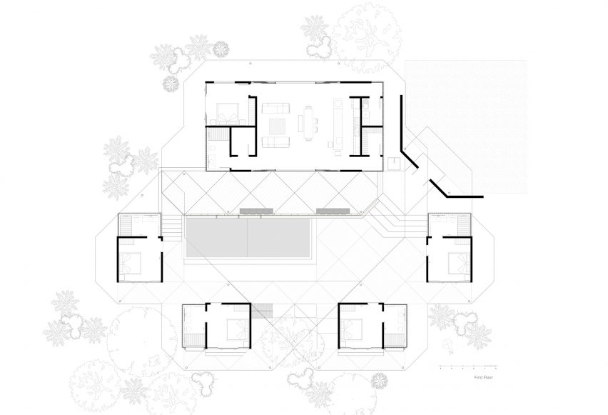 First floor plan