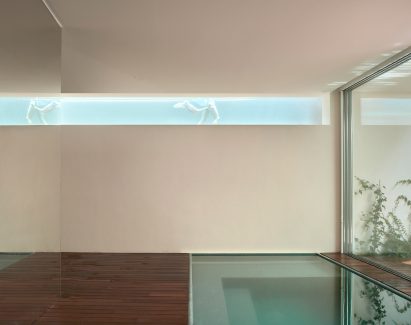 Basement swimming pool