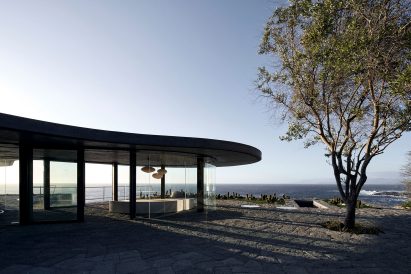 Concrete podium