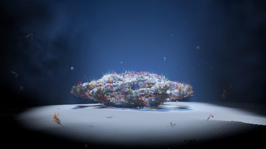 Charlotte Taylor creates NFT of OMA-designed underwater sculpture