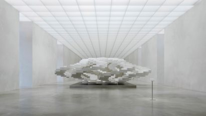 Charlotte Taylor and Nicholas Préaud design artwork of OMA sculpture