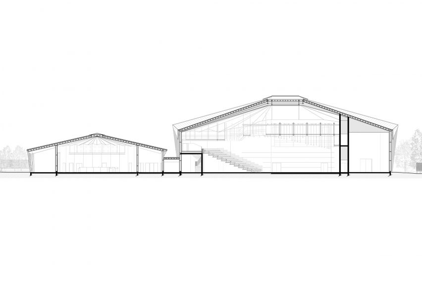 Domaine de Bayssan Theatre complex in Béziers by K Architectures