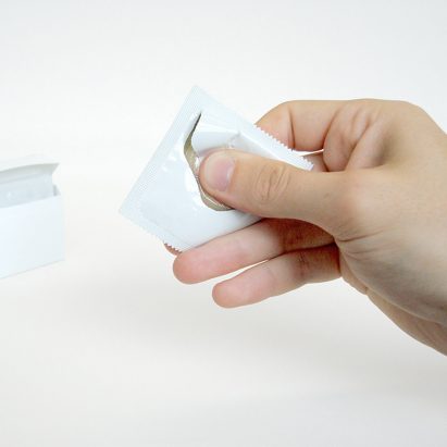 Condom wrapper