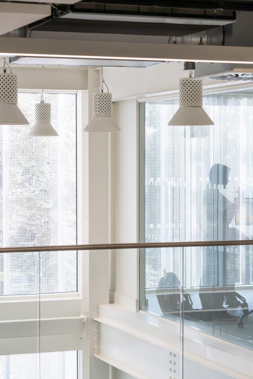 Industrial interiors of the Digi-Tech Factory by Coffey Architects
