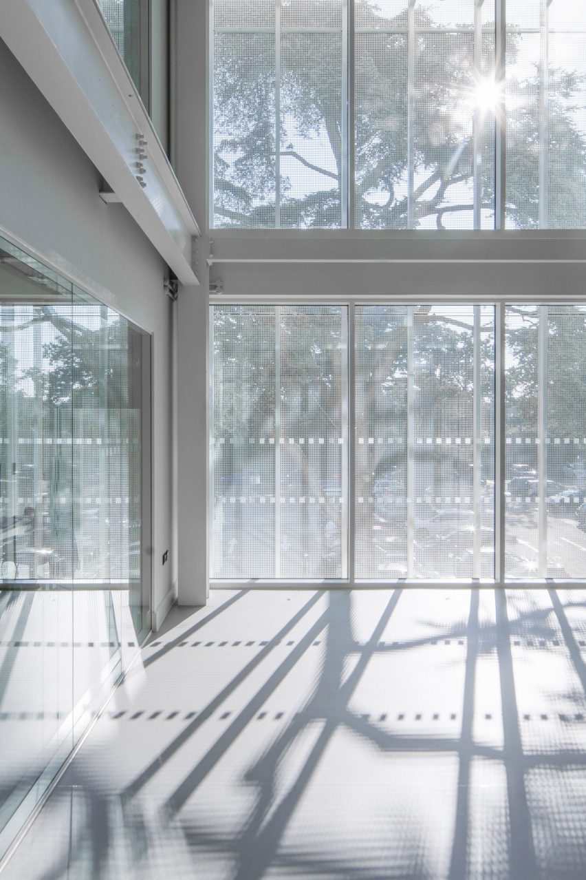 Industrial interiors of the Digi-Tech Factory by Coffey Architects