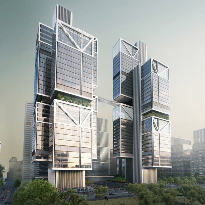 Visual of DJI Headquarters in China