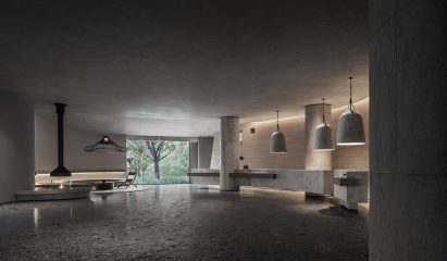 Lobby of Dongfengyun Hotel Mi'Le by Cheng Chung Design
