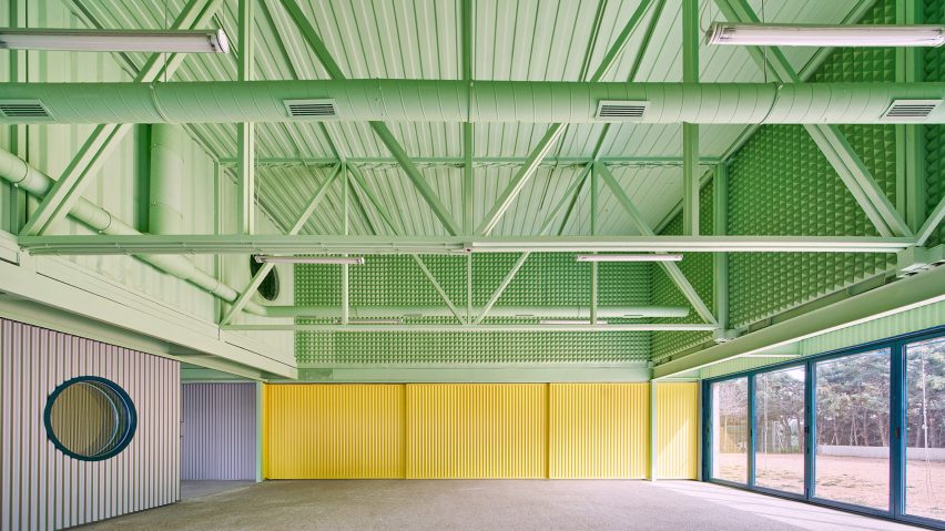 Training room, Educan school for dogs, humans and other species