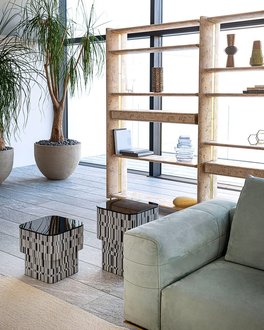 Enigma coffee table by Hessentia
