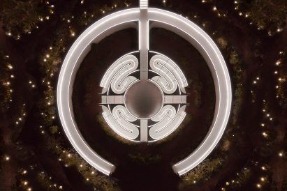 Top image of Five Echoes at night