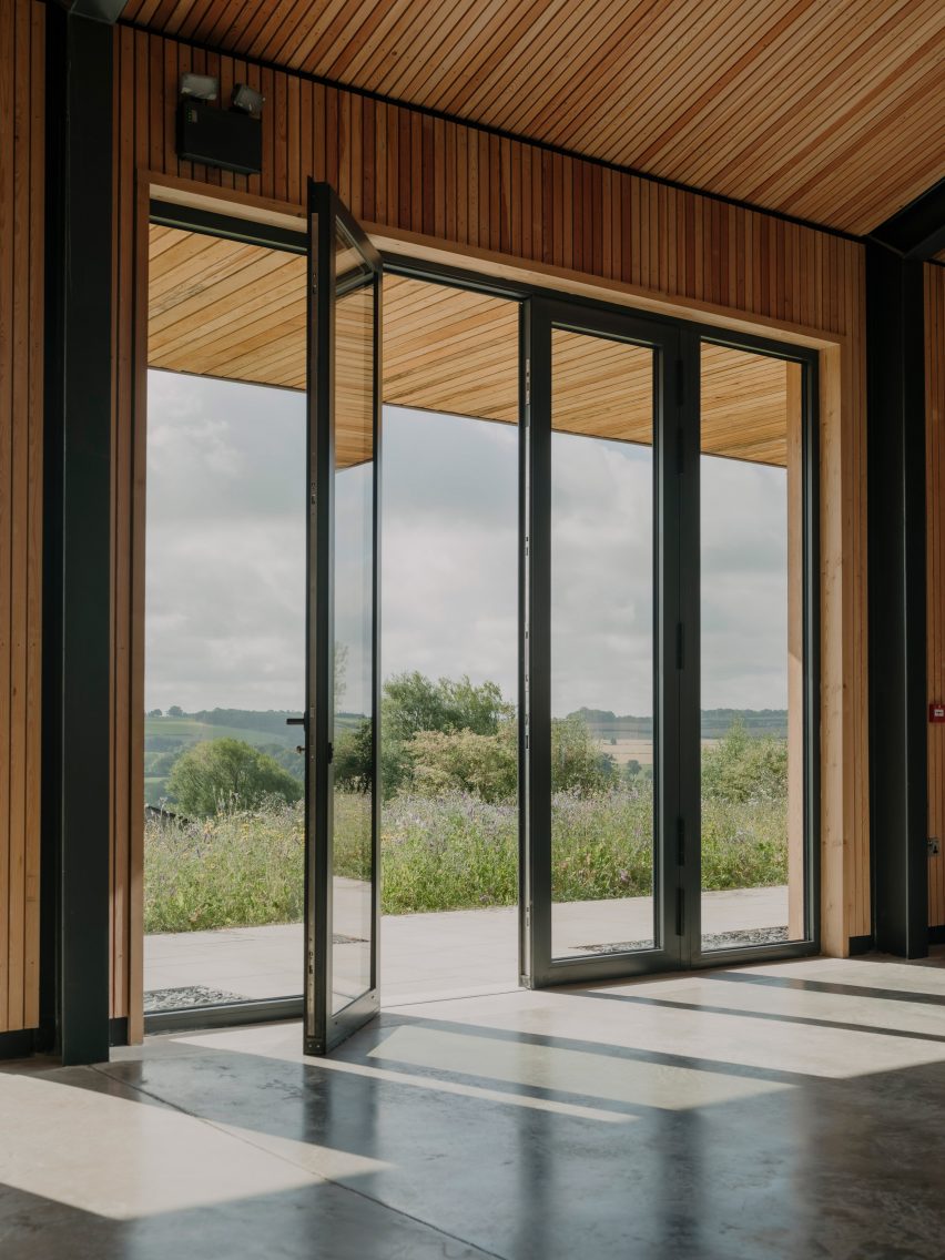 Inside FarmED centre in Cotswolds