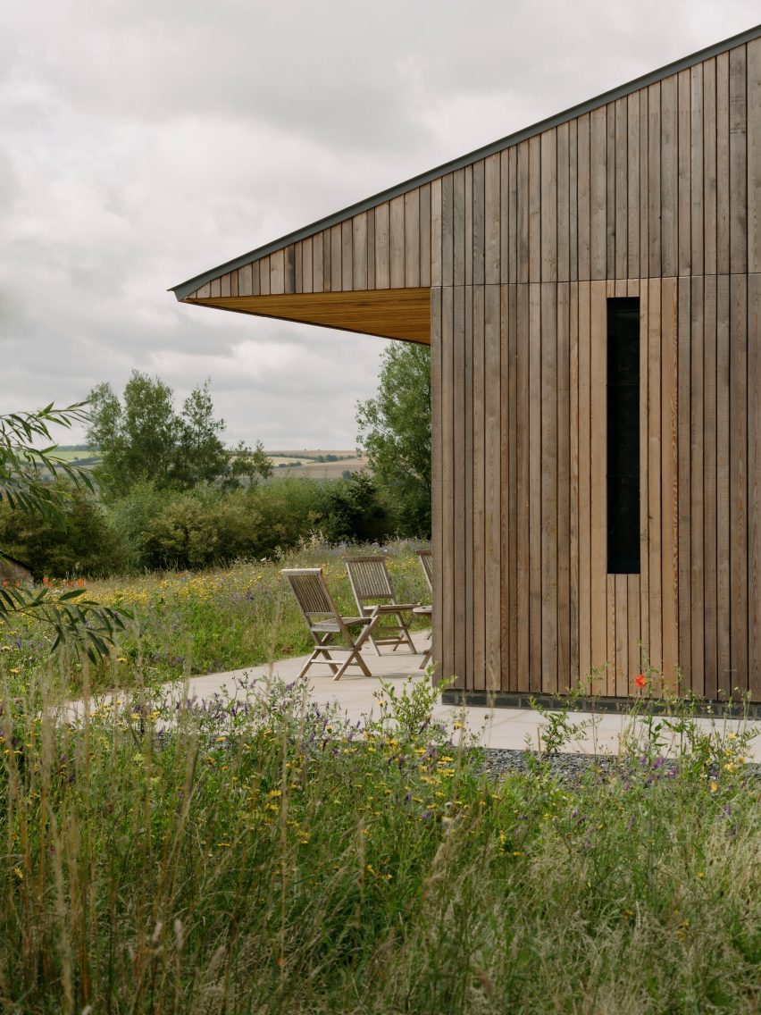 Exterior of FarmED centre in Cotswolds