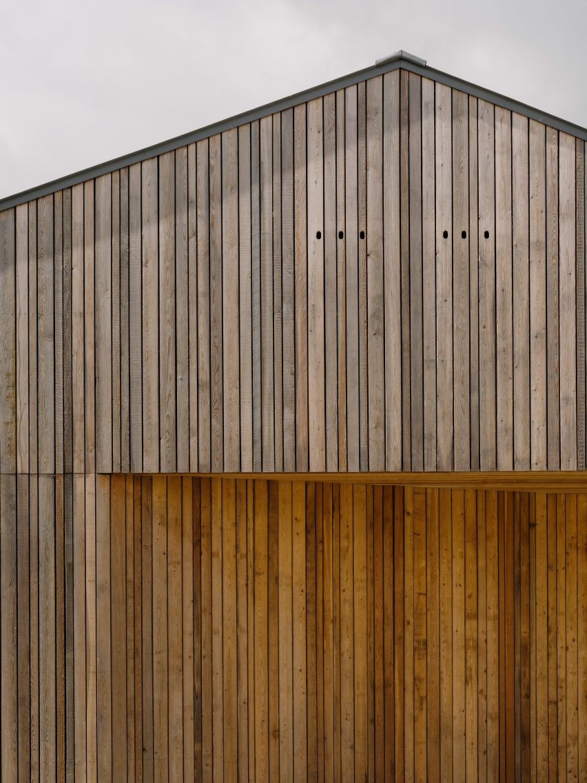 Exterior of FarmED centre in Cotswolds