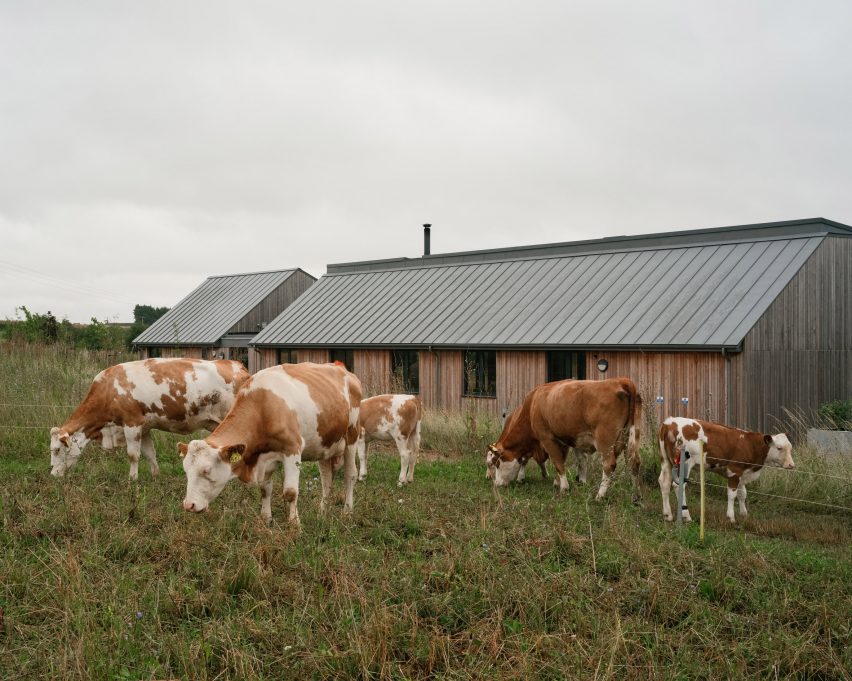 Exterior of FarmED centre in Cotswolds