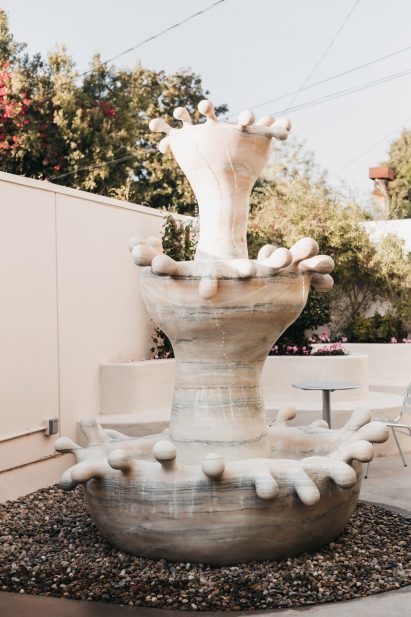 Glossier fountain