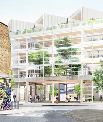 Visual of Grand Union House renovation