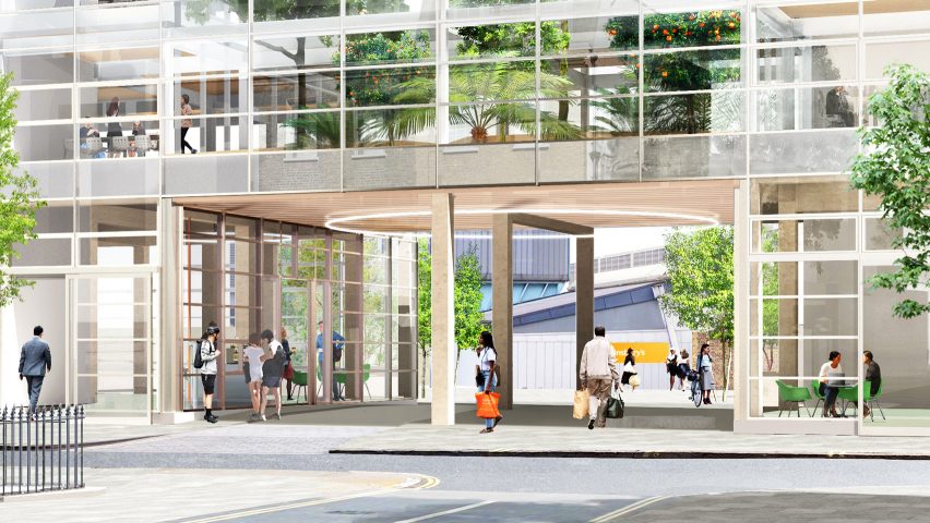 Visual of Grand Union House renovation