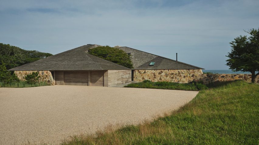 Neil Logan revamps a 1970s stone-clad dwelling in the Hamptons