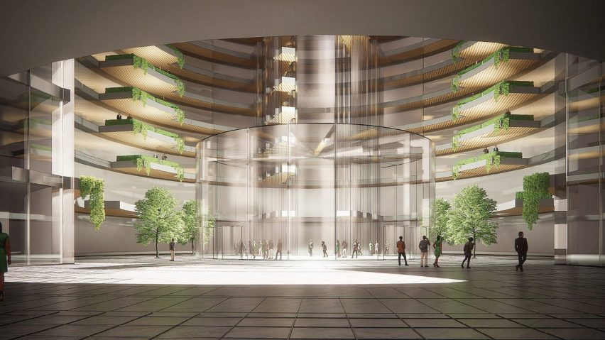 James R Thompson Center renovation plan