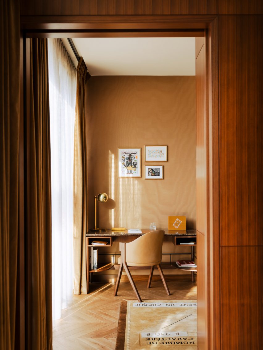 Bedroom at Hotel Madame Reve
