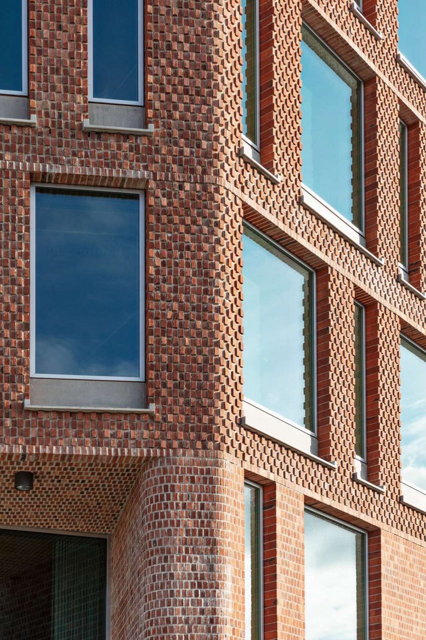 Red brick exterior