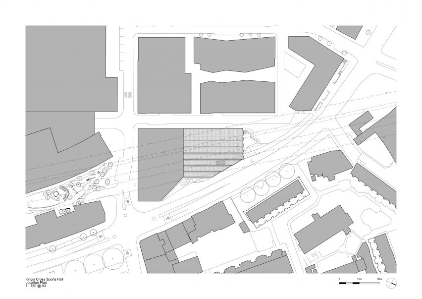 King's Cross Sports Hall by Bennetts Associates