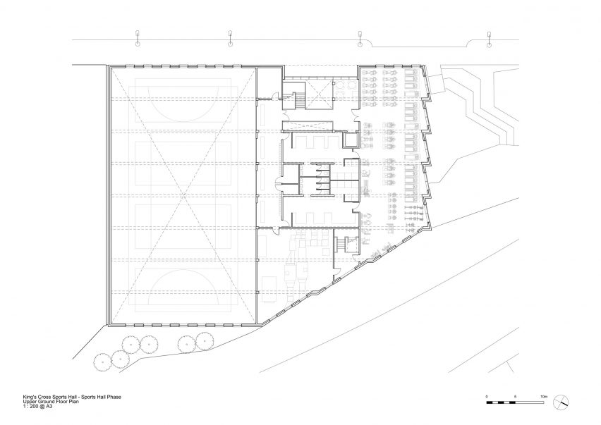 King's Cross Sports Hall by Bennetts Associates