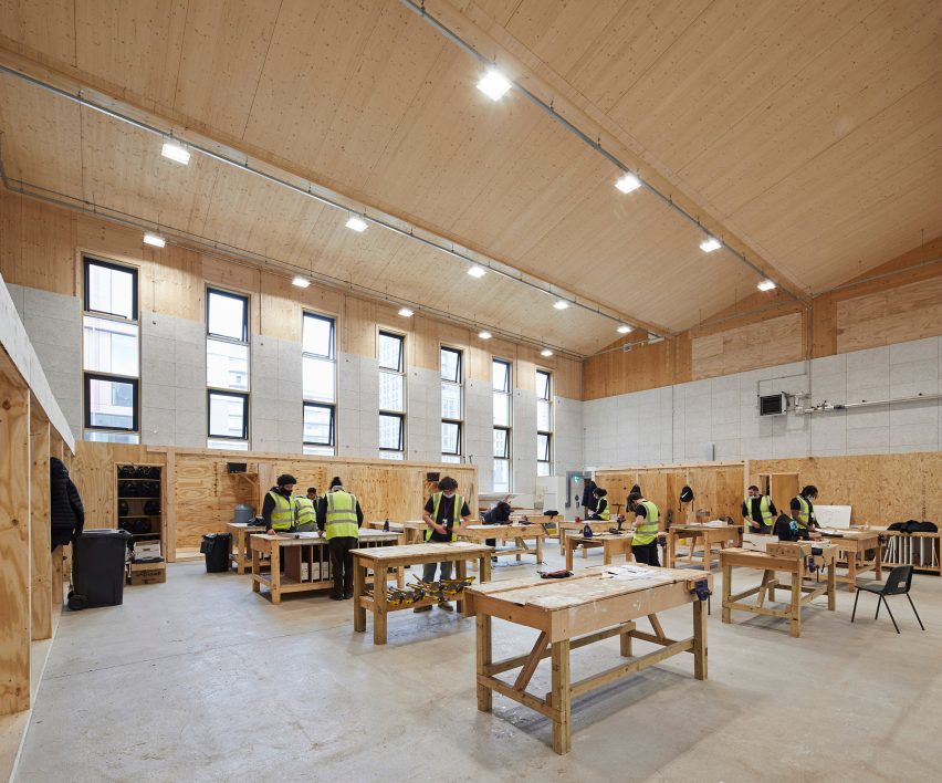 King's Cross Sports Hall by Bennetts Associates