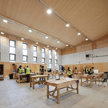 King's Cross Sports Hall by Bennetts Associates