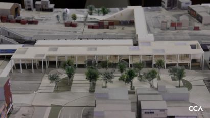 Model of Nobeoka Station in Japan