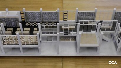 Model of Nobeoka Station interior