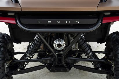 Hydrogen-powered combustion engine of Lexus ROV Concept vehicle