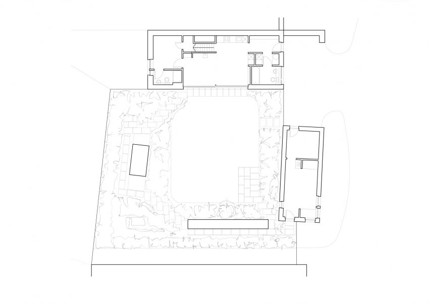 Site plan of Fungarth Cottage
