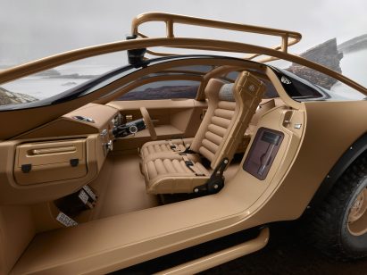 Interior of Project Maybach car