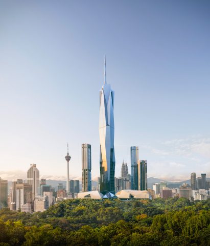 Render of Merdeka 118 skyscraper