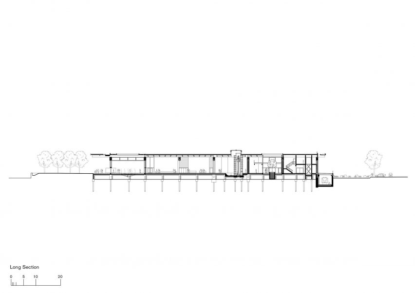 Section of the Narbo Via museum by Foster + Partners