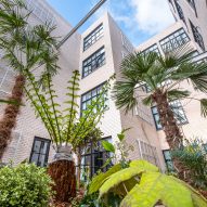 Courtyard of Room2 Chiswick designed by Project Orange