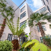 Courtyard of Room2 Chiswick designed by Project Orange
