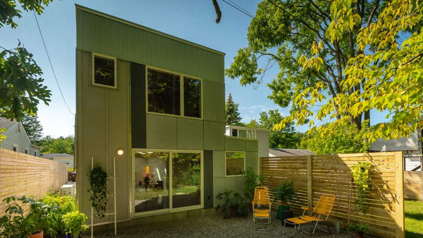 Exterior of Michigan ADU