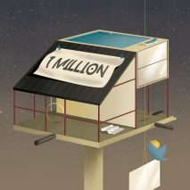 Dezeen now has one million Twitter followers!