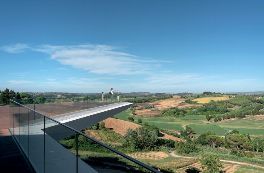 Palazzo Senza Tempo is a cultural centre that was designed by Mario Cucinella Architects