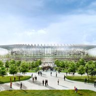 Populous designed Cathedral stadium for Inter Milan and AC Milan