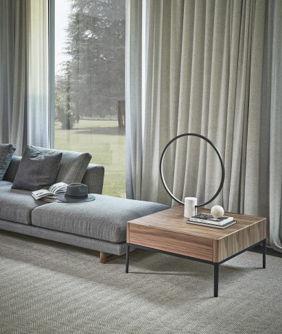 A coffee table called Chiba in a living room interior