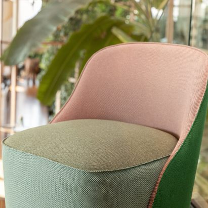 Recycled PET upholstery by Vescom