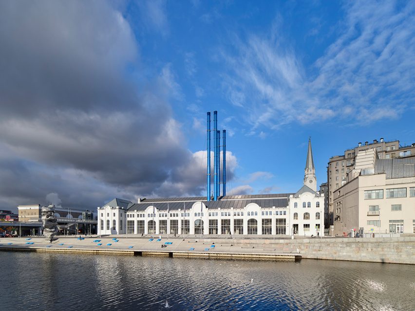 GES-2 House of Culture is an arts centre in Moscow by Renzo Piano Building Workshop