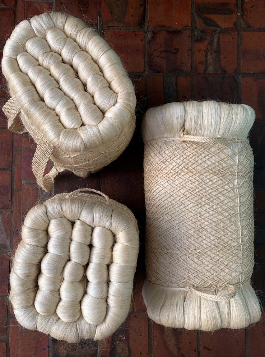Fiques stool and bench by Rosana Escobar